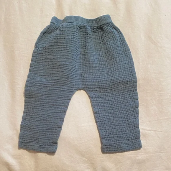 Baby Gauze Cotton Pants - Picture 3 of 8
